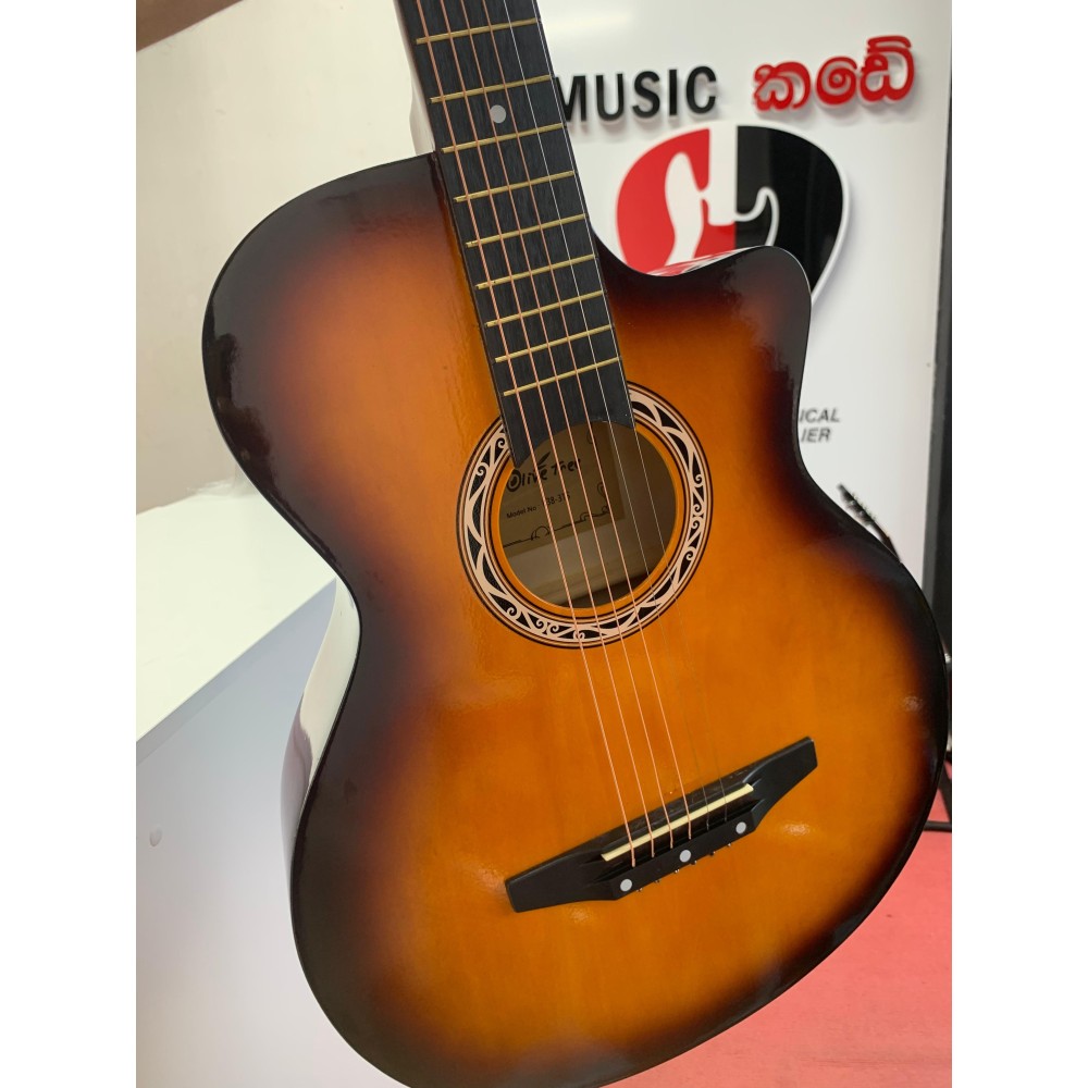 THE OLIVE TREE ACOUSTIC GUITAR 38''