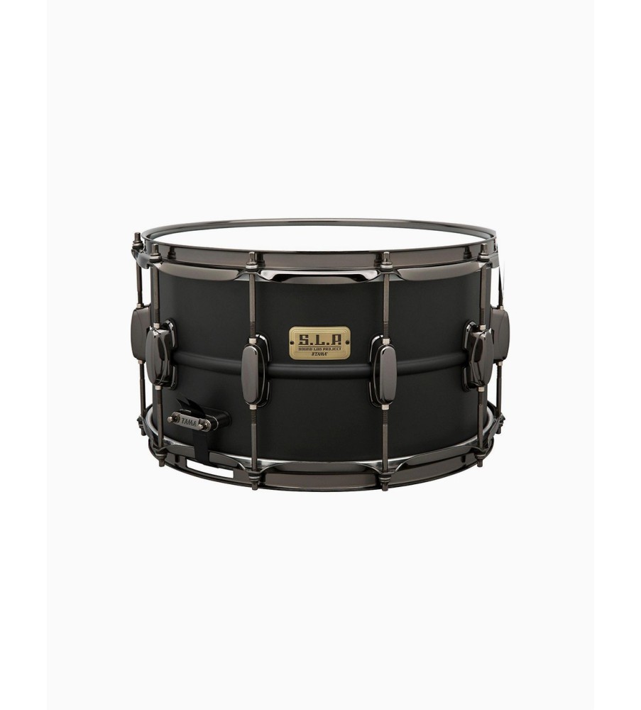 Big Black Steel Snare Drum