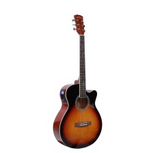 Semi Acoustic Box Guitar